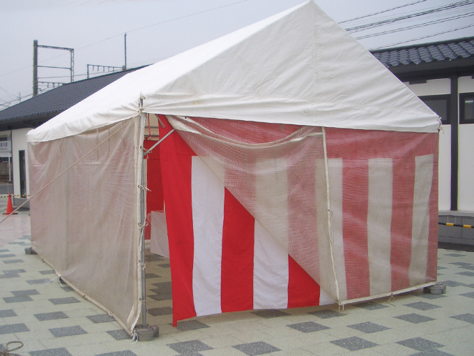 地鎮祭ﾃﾝﾄレンタル