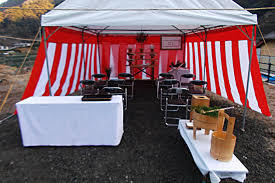 地鎮祭テントレ